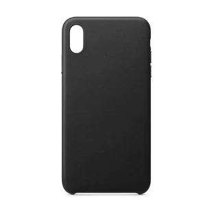 ECO Leather skórzane etui pokrowiec ze skóry ekologicznej iPhone 12 Pro Max czarny - Etui i futerały do telefonów - miniaturka - grafika 1