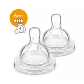 Smoczki do butelek - Philips Smoczek o szybkim przepływie 5O37HS 5O37HS SAM One size - miniaturka - grafika 1