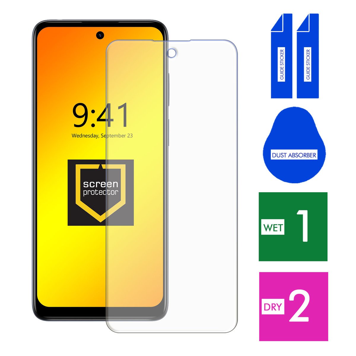 SZKŁO HARTOWANE DO MOTOROLA MOTO E32 E32S SZYBKA 9H OCHRONNE PANCERNE