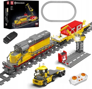 Zestaw Klocki Konstrukcyjne EMD SD40-2 Lokomotywa Spalinowa 1257 el. - Klocki - miniaturka - grafika 1