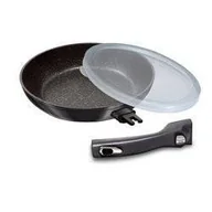 Patelnie - Berlinger Haus Lumarko Patelnia Granitowa 28cm Bh-6913 Carbon Pro BH-6913 Kinghoff - miniaturka - grafika 1