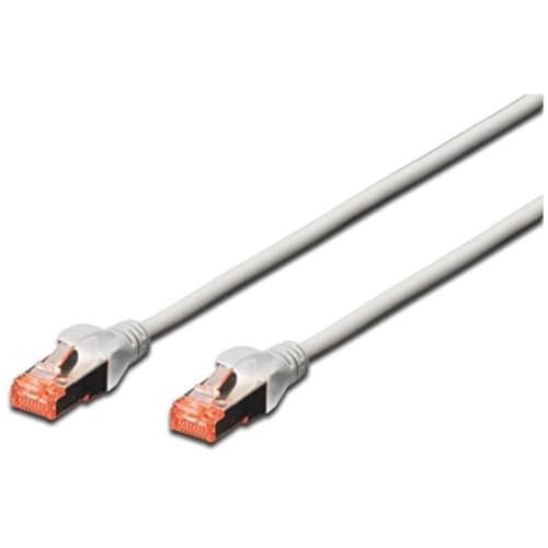 Ewent Kabel sieciowy Patch Cat 6 S/FTP, podwójnie ekranowany, 2 x RJ45 0,5 M szary