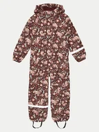Kombinezony dla dzieci - ZigZag Kombinezon zimowy Tower Printed Coverall W-PRO 10000 Z213005 Bordowy Regular Fit - miniaturka - grafika 1