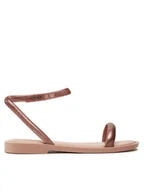 Sandały damskie - Melissa Sandały Melissa Wave Sandal Ad 32942 Różowy - miniaturka - grafika 1
