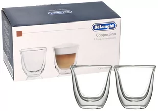 Szklanki termiczne Delonghi do Cappuccino 190ml - Szklanki - miniaturka - grafika 1