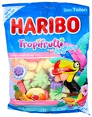 Żelki - Haribo, żelki jogurtowe Tropifrutti, tropikalne owoce, 160g - miniaturka - grafika 1
