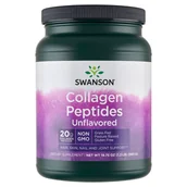 Włosy, skóra, paznokcie - Swanson Peptydy Kolagenowe, bez smaku, 560 g - miniaturka - grafika 1