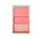 Róże do policzków - Makeup Revolution Icon Blush paleta różów Authentic Peach 9,8g - miniaturka - grafika 1