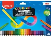 Kredki, ołówki, pastele i pisaki - Kredki Infinity 24 kolory - Maped - miniaturka - grafika 1