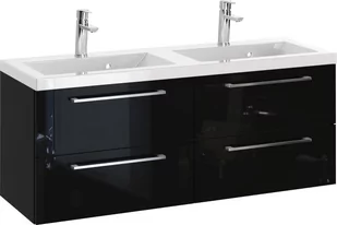 Szafka z Umywalką ROSEN 120 cm DUO - Uchwyt Chromowany - Szafki łazienkowe - miniaturka - grafika 1