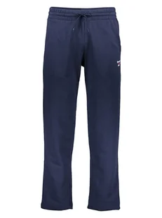 Reebok Spodnie dresowe w kolorze granatowym - Spodnie sportowe męskie - miniaturka - grafika 1