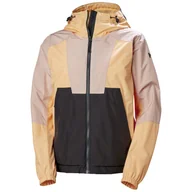 Kurtki i kamizelki sportowe damskie - Helly Hansen Rig, kurtka przeciwdeszczowa, damska, beżowa - miniaturka - grafika 1