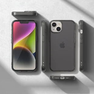 Ringke Fusion Matte etui iPhone 14 Plus pokrowiec z żelową ramką szary - Etui i futerały do telefonów - miniaturka - grafika 7