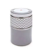 Pudła i pojemniki do przechowywania - IRIS Pojemnik termiczny w kolorze szarym na lunch - 900 ml - miniaturka - grafika 1