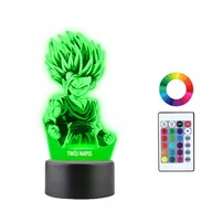 Lampy stojące - Lampka Nocna 3D LED Dragon Ball Songohan Anime - miniaturka - grafika 1