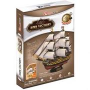 Puzzle - Cubicfun PUZZLE 3D Żaglowiec HMS Victory WZCUBD0CC002994 - miniaturka - grafika 1