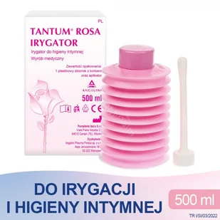 ANGELINI Tantum rosa irygator do higieny intymnej 500 ml - Akcesoria medyczne - miniaturka - grafika 1