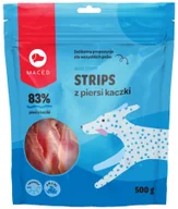 Przysmaki dla psów - MACED Strips z piersi kaczki, przekąska dla psa, 80 g - miniaturka - grafika 1