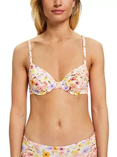 ESPRIT Bodywear damski biustonosz Micro Print RCS uw Biustonosz formowany, fioletowy 3, 80 C, fioletowy 3, 80C - Biustonosze - miniaturka - grafika 1