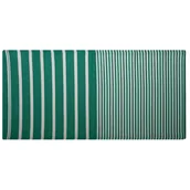 Dywany zewnętrzne - Beliani Dywan na zewnątrz zielony 90 x 180 cm HALDIA - miniaturka - grafika 1