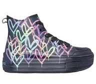 Botki damskie - Skechers Hyperlift Botki, czarne/Multi, 33,5 UK dziecko, Czarny wiele, 13.5 UK Child - miniaturka - grafika 1