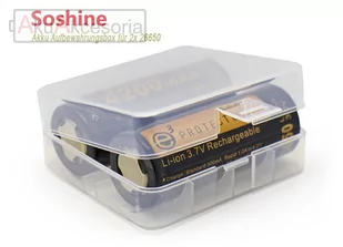 Box Pojemnik Pudełko Na 2 Ogniwa 26650 - Baterie i akcesoria - miniaturka - grafika 1