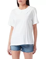 Koszulki i topy damskie - ICHI T-shirt damski, 114201/Cloud Dancer, S - miniaturka - grafika 1