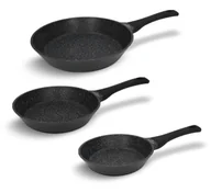 Patelnie - Zestaw patelni 3 el. BLACK STONE Zwieger - miniaturka - grafika 1