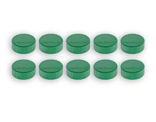 magnetoplan Magnetoplan Magnum magnesy, średnica 34 mm, 10 sztuk, zielony 9000483171 - Tablice i flipcharty - miniaturka - grafika 1