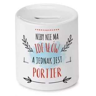 Skarbonka Dla Portiera na Urodziny na Prezent z Nadrukiem ze Zdjęciem - Skarbonki - miniaturka - grafika 1