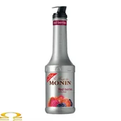Śmietanki i dodatki do kawy - Puree Monin Red Berries - Czerwone Owoce 1l - miniaturka - grafika 1