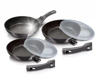 Zestawy garnków i patelni - ZESTAW 3 PATELNI GRANITOWYCH BERLINGERHAUS BH-7055 - miniaturka - grafika 1