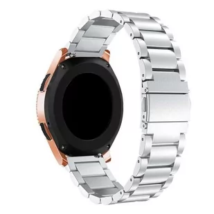opaska pasek bransoleta STAINLESS Suunto 7 / 9 / Baro 24mm srebrna - Akcesoria do smartwatchy - miniaturka - grafika 1