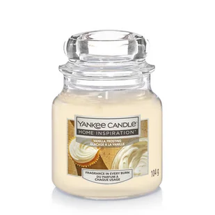 Świeca Yankee Candle Home Inspiration słoik mały Vanilla Frosting - Świece - miniaturka - grafika 1