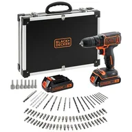 Wiertarko-wkrętarki akumulatorowe - Black&Decker BDCDC18BAFC-QW - miniaturka - grafika 1