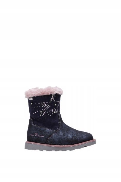 Tom Tailor Śniegowce Dziewczęce Granatowe 20 J1A