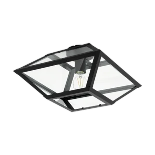 Lampa sufitowa CASEFABRE 37 E27 - czarny - Oprawy, klosze i abażury - miniaturka - grafika 1
