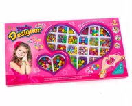 Prace ręczne dla dzieci - Duży Zestaw Koralików Do Robienia Bransoletek - miniaturka - grafika 1