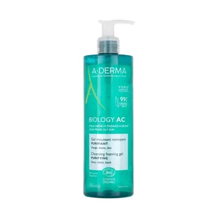 A-DERMA Biology Żele do mycia twarzy 400 ml - Żele do mycia twarzy - miniaturka - grafika 1