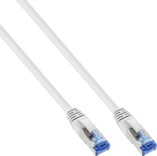 InLine Patch Cable - S / FTP PiMf - Cat.6A - 500MHz - Halogen Free - Copper - White - 15m 76815W - Patchcordy - miniaturka - grafika 1