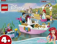 Klocki - LEGO DISNEY PRINCESS ŚWIĄTECZNA ŁÓDŹ ARIELKI 43191 - miniaturka - grafika 1