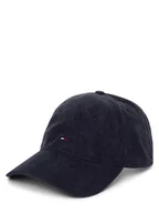 Czapki męskie - Tommy Hilfiger Czapka męska Mężczyźni niebieski jednolity, ONE SIZE - miniaturka - grafika 1