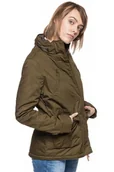 Kurtki damskie - Lee, Kurtka damska, Field Jacket L56Wvtmp Dark Olive, rozmiar XS - miniaturka - grafika 1