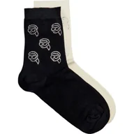 Skarpetki damskie - Karl Lagerfeld Skarpety 2-pack Ikon - miniaturka - grafika 1