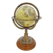 Globusy - Globus dekoracyjny na mosiężnej podstawie - NC2142 - miniaturka - grafika 1