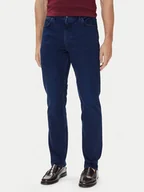 Spodnie męskie - Tommy Hilfiger Jeansy Denton MW0MW39662 Granatowy Straight Fit - miniaturka - grafika 1