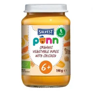 Dania dla dzieci - SALVEST PÕNN BIO Kurczak z puree warzywnym, 190g - miniaturka - grafika 1