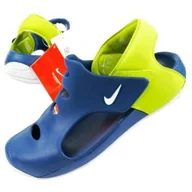 Buty dla dziewczynek - Sandały Nike Sunray Protect Jr DH9465-402 niebieskie - miniaturka - grafika 1