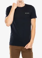 Koszulki i topy damskie - Koszulka z nadrukiem Columbia Rapid Ridge Back Graphic Tee II - black/button badge - miniaturka - grafika 1