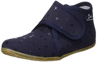 Kapcie damskie - Beck Little Stars wysokie kapcie chłopięce, niebieski - Blau Dunkelblau 05-23 EU - miniaturka - grafika 1